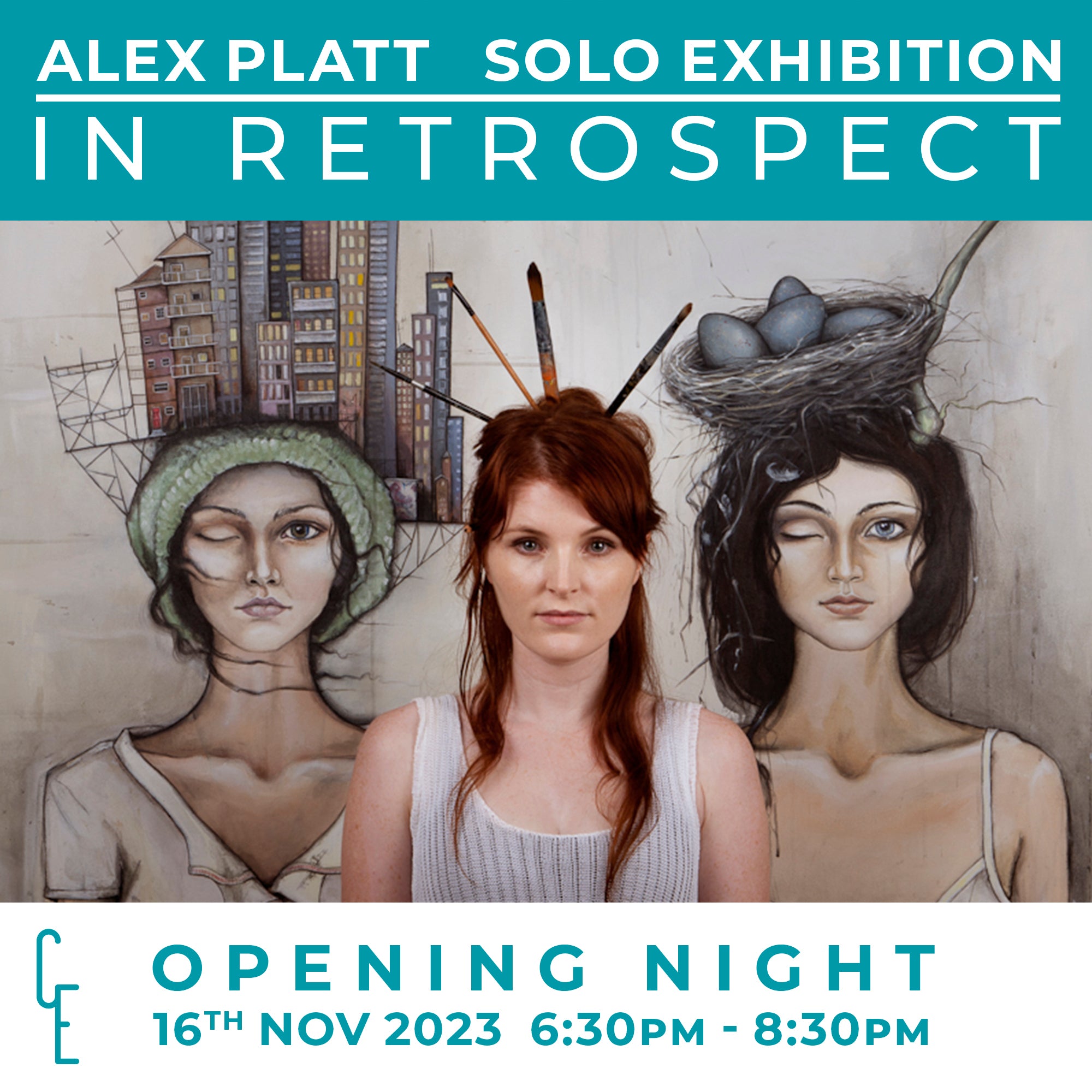 Alex Platt Exhibition - "In Retrospect" Opening Night