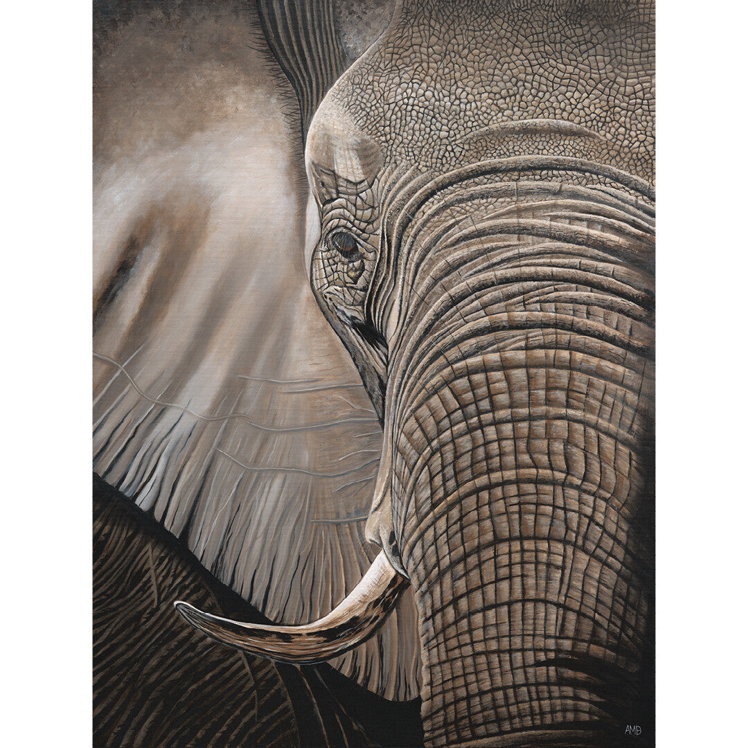 Anne-Marie Bloor Duke Elephant Fine Art Print