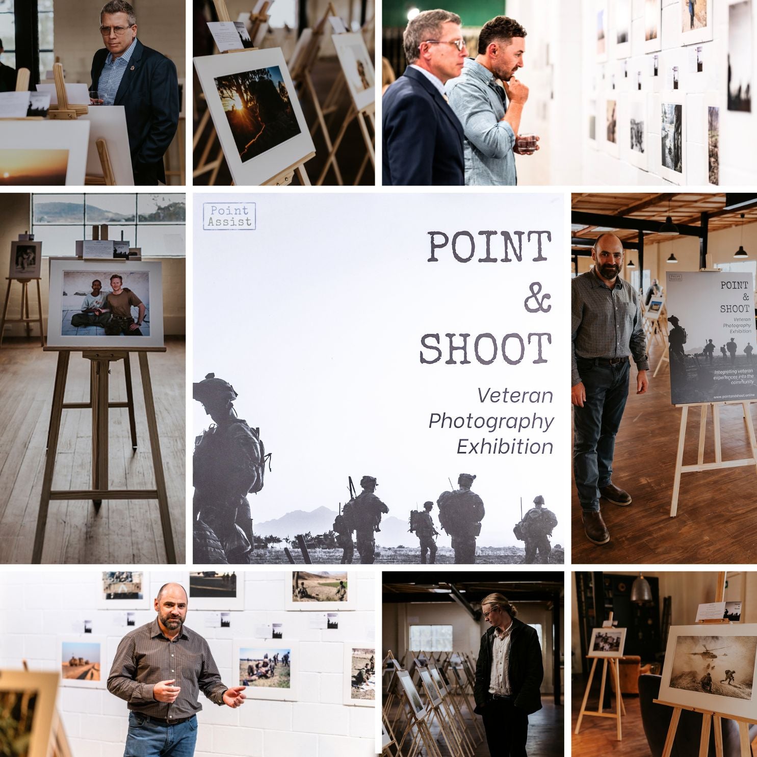 PERTH LAUNCH NIGHT: Point and Shoot / Australian Veteran Photography Exhibition