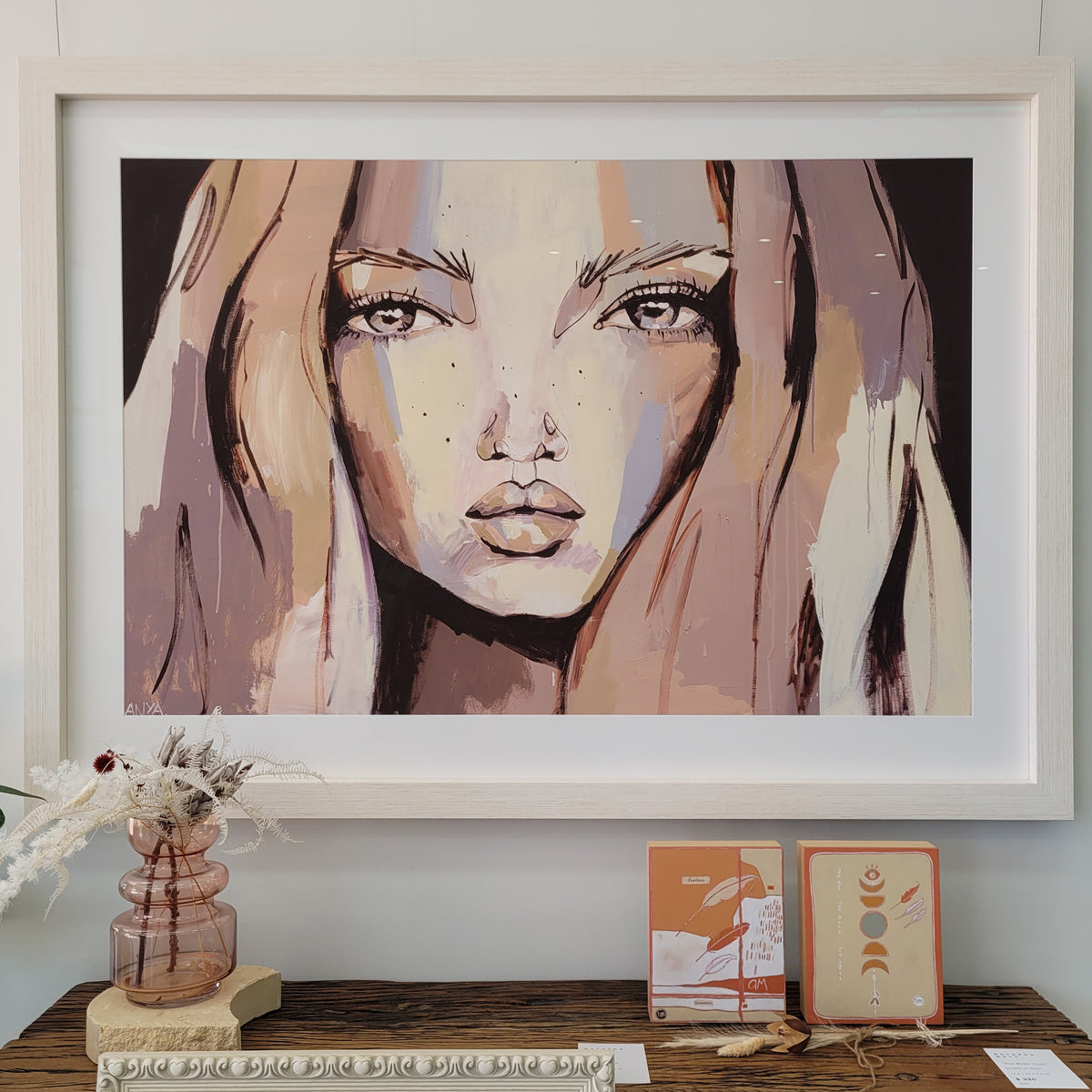 Anya Brock - Framed in the Gallery