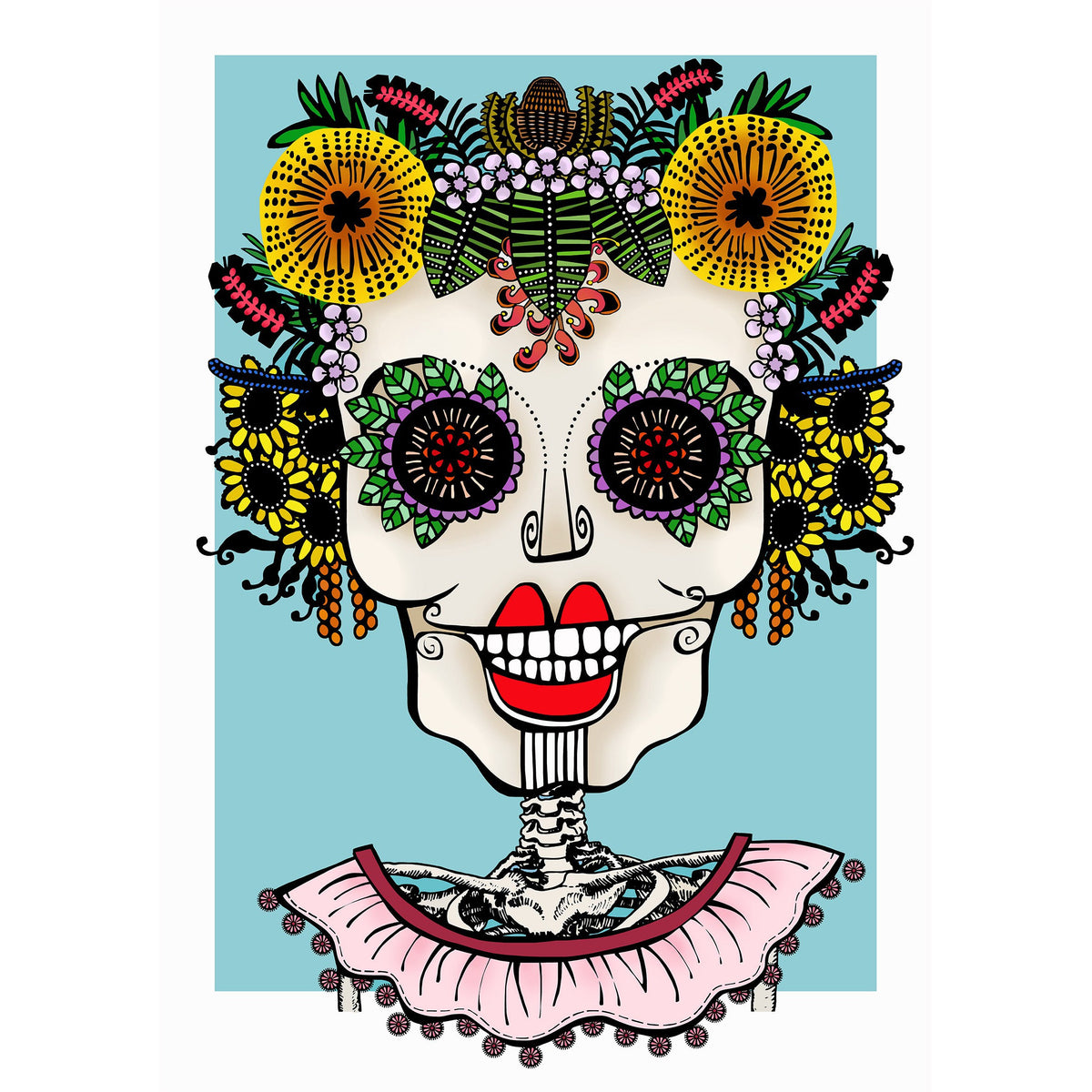 Calaveras Draw - Turquoise