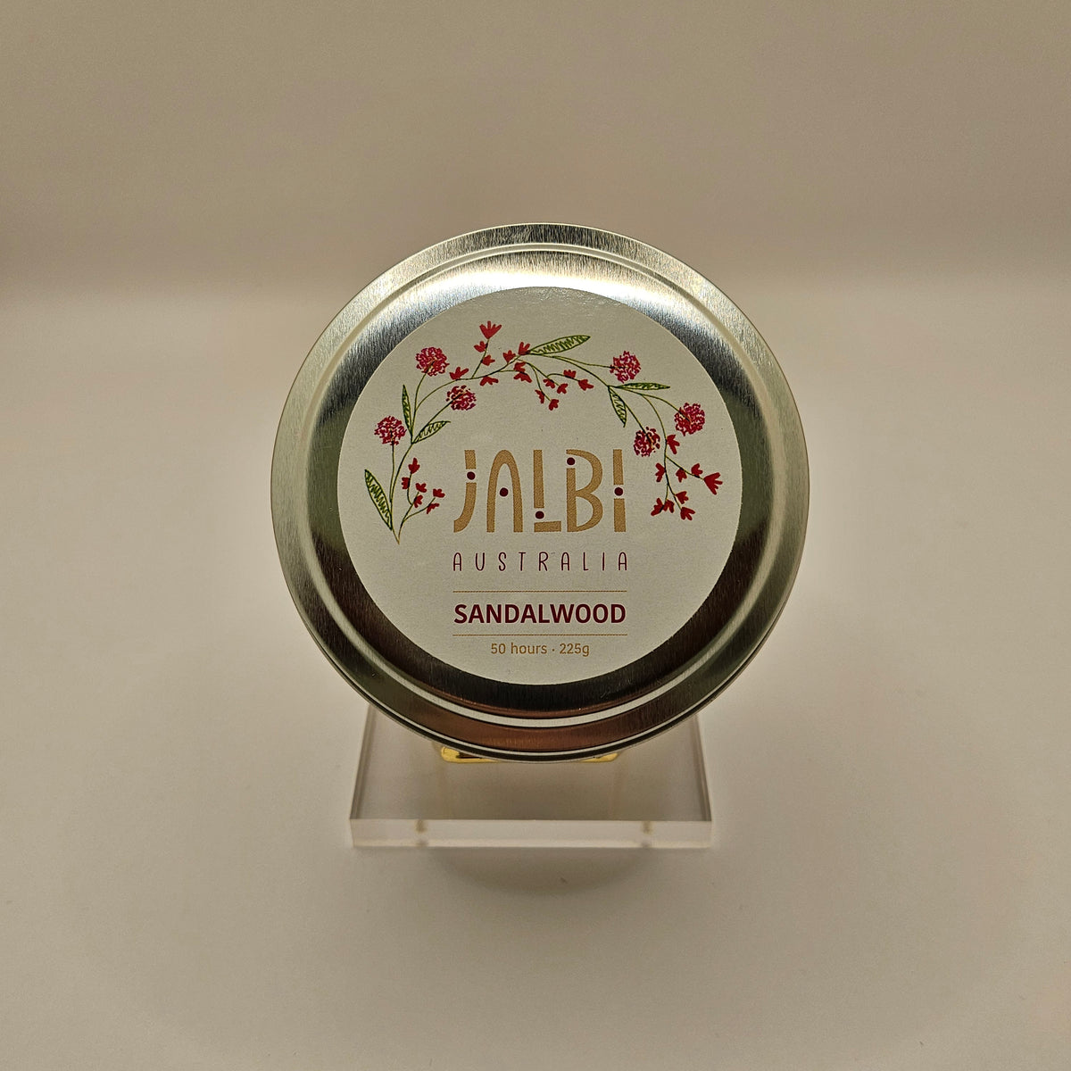 Ambered Sandalwood - Hand Poured Travel Tin Soy Candle