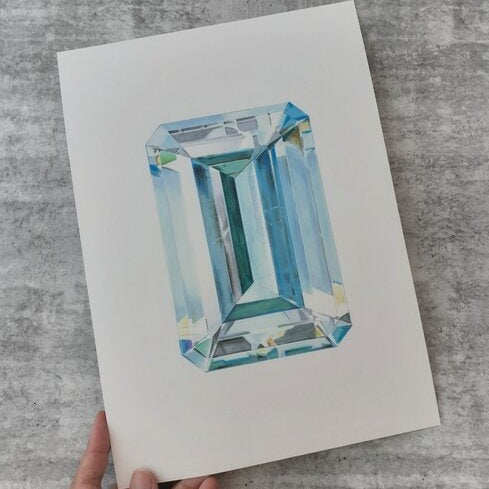 Acquamarine - Fine Art Print