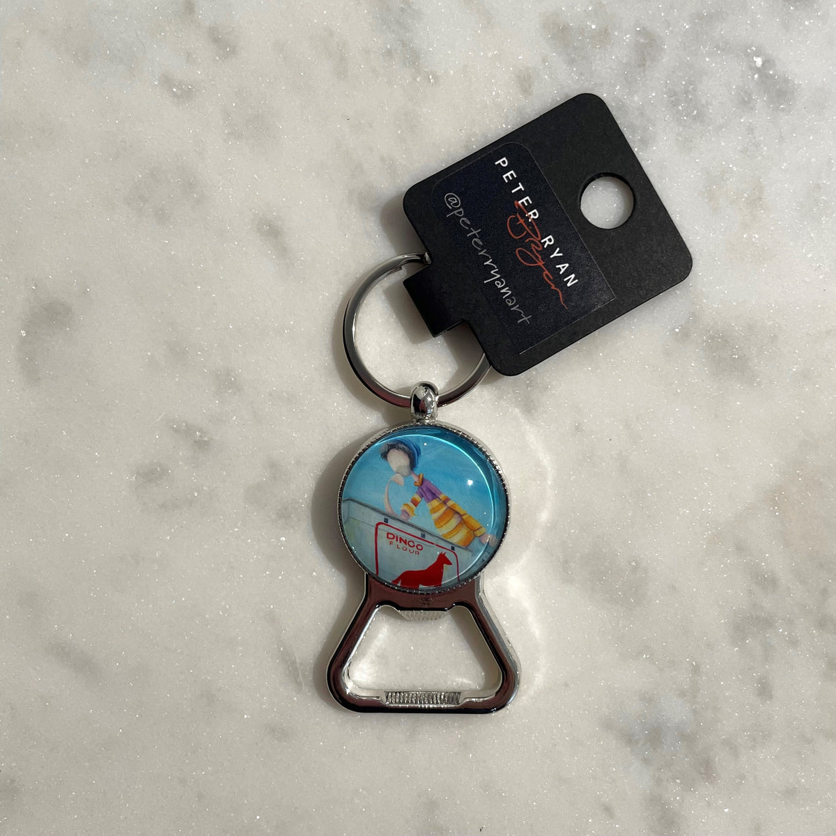 Bottle Opener Key Ring