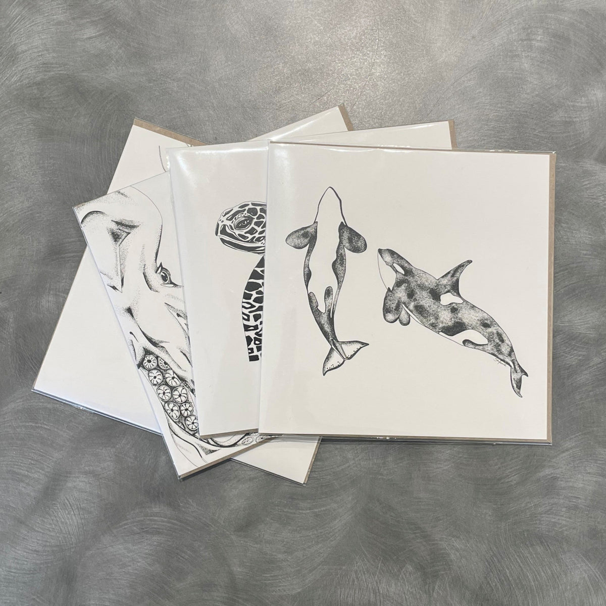 The Orcas - Greeting Card