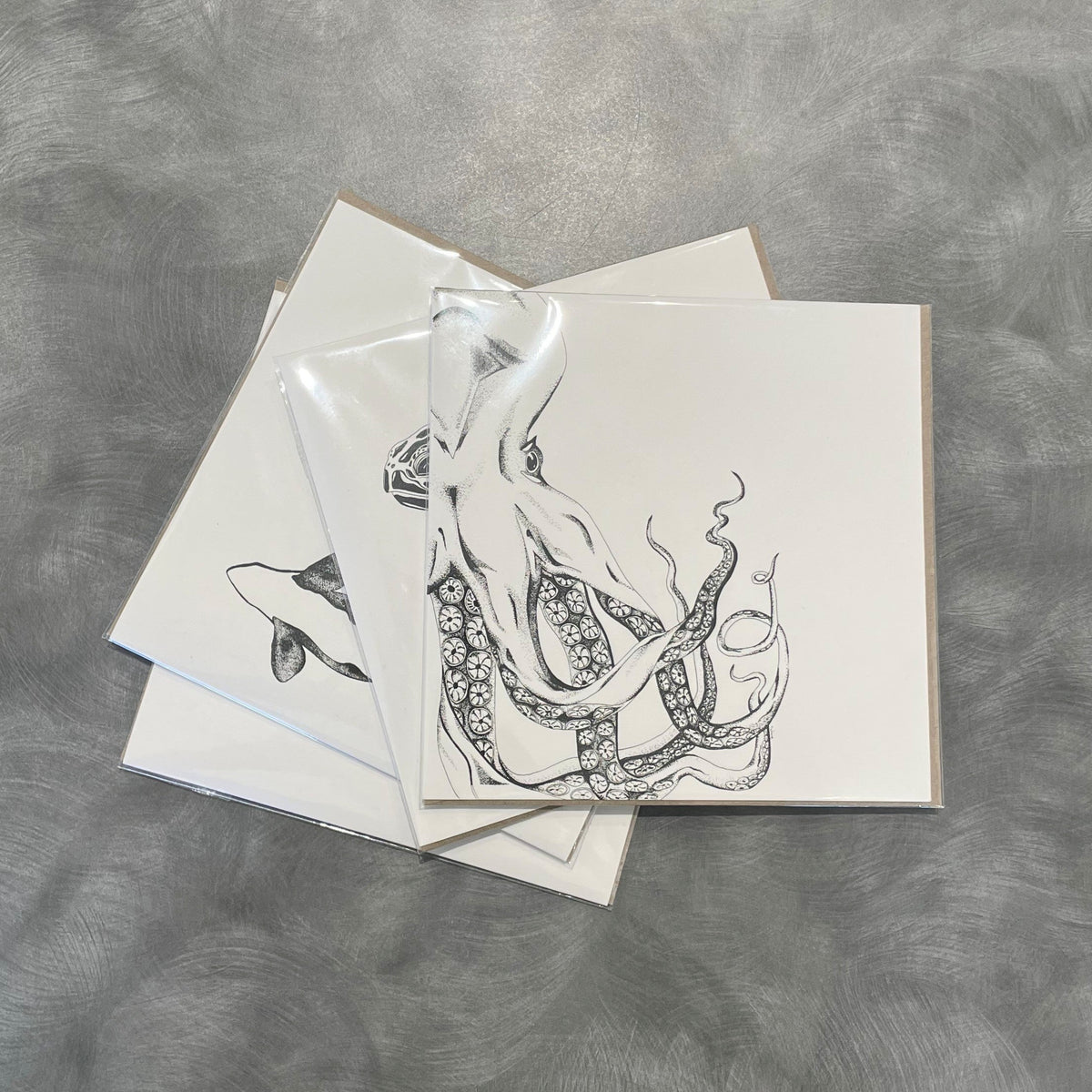 The Octopus - Greeting Card