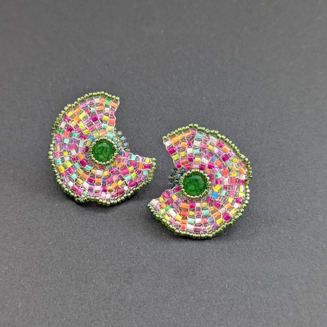 Candy Ruffle Earrings