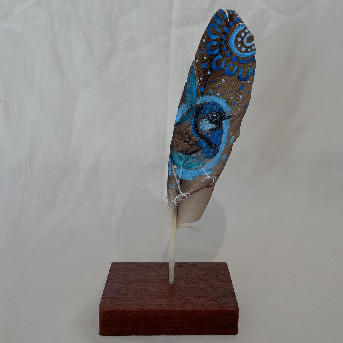 Cockatoo Feather (Blue Wren)