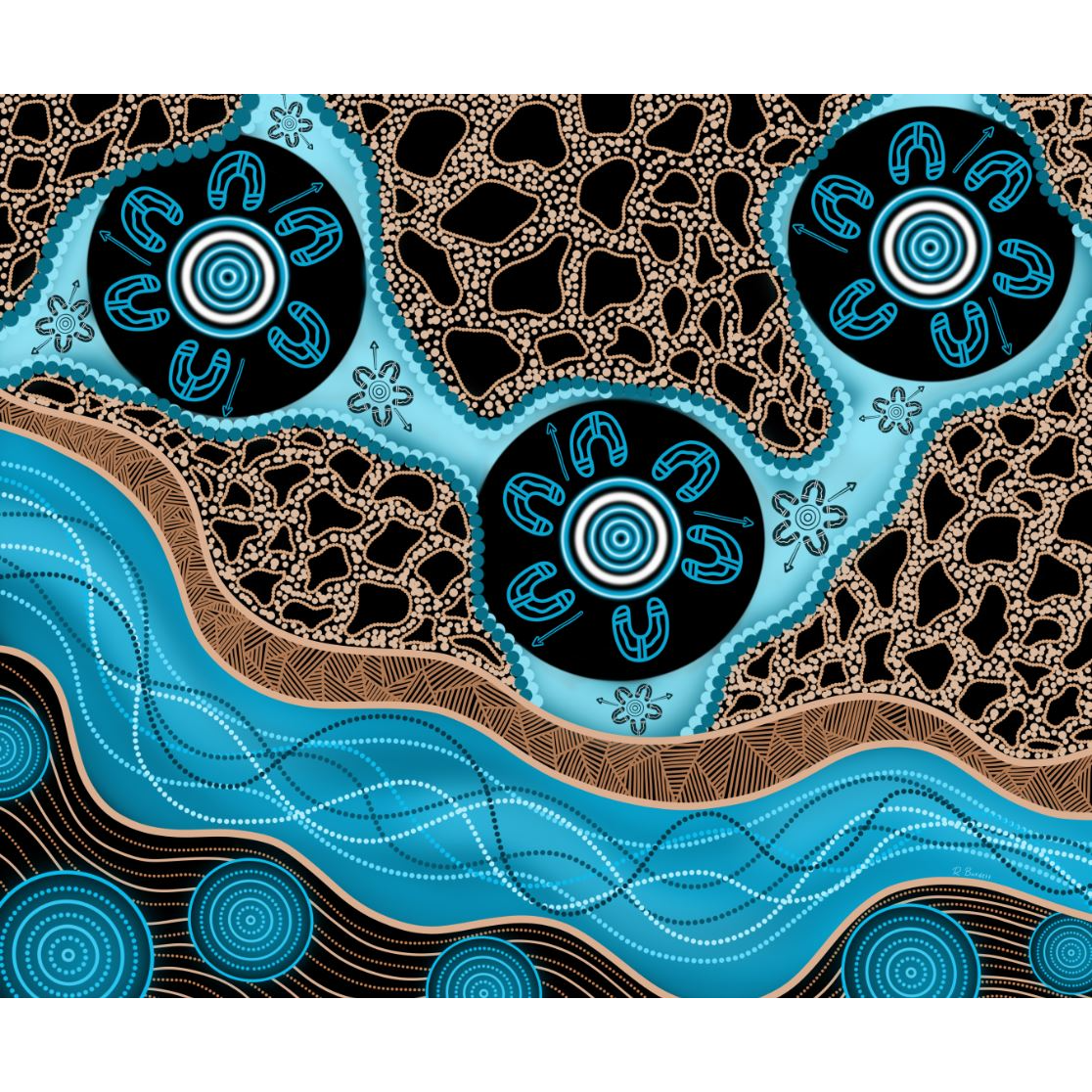 Maambakoort - Ocean - Fine Art Print