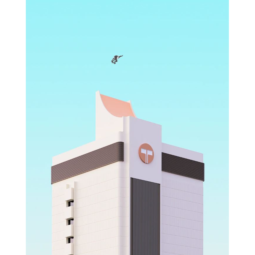 Forbidden Skate Ramp - Fine Art Print