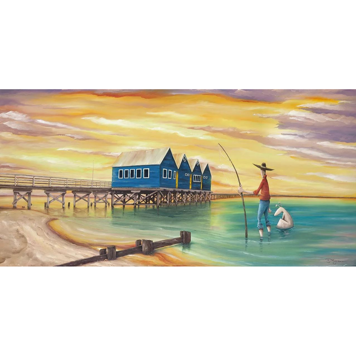 Busselton Dusk - Fine Art Print