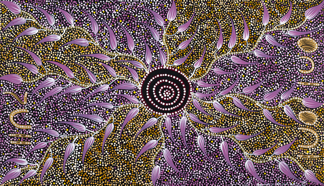 Bush Banana (Purple and Gold)