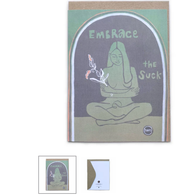 Greeting Card - Embrace the Suck