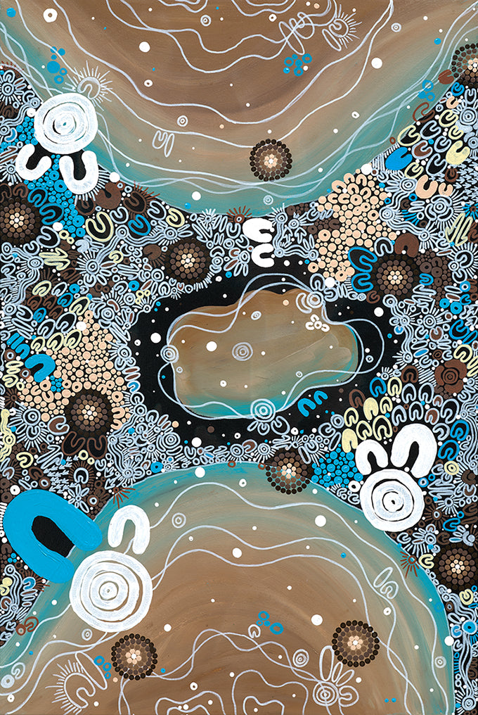 Where The Waters Meet - Fine Art Print