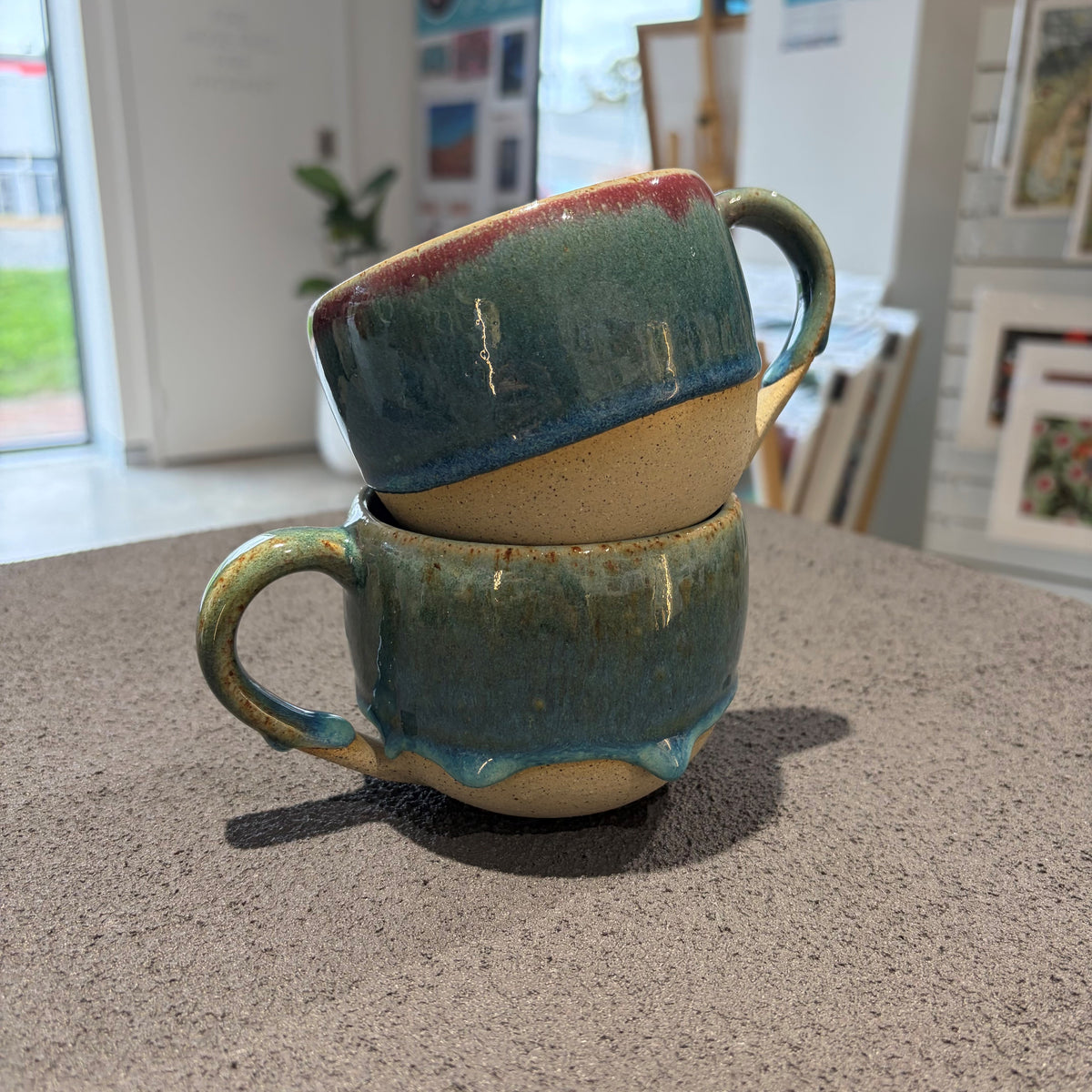 Glazed Round Mug