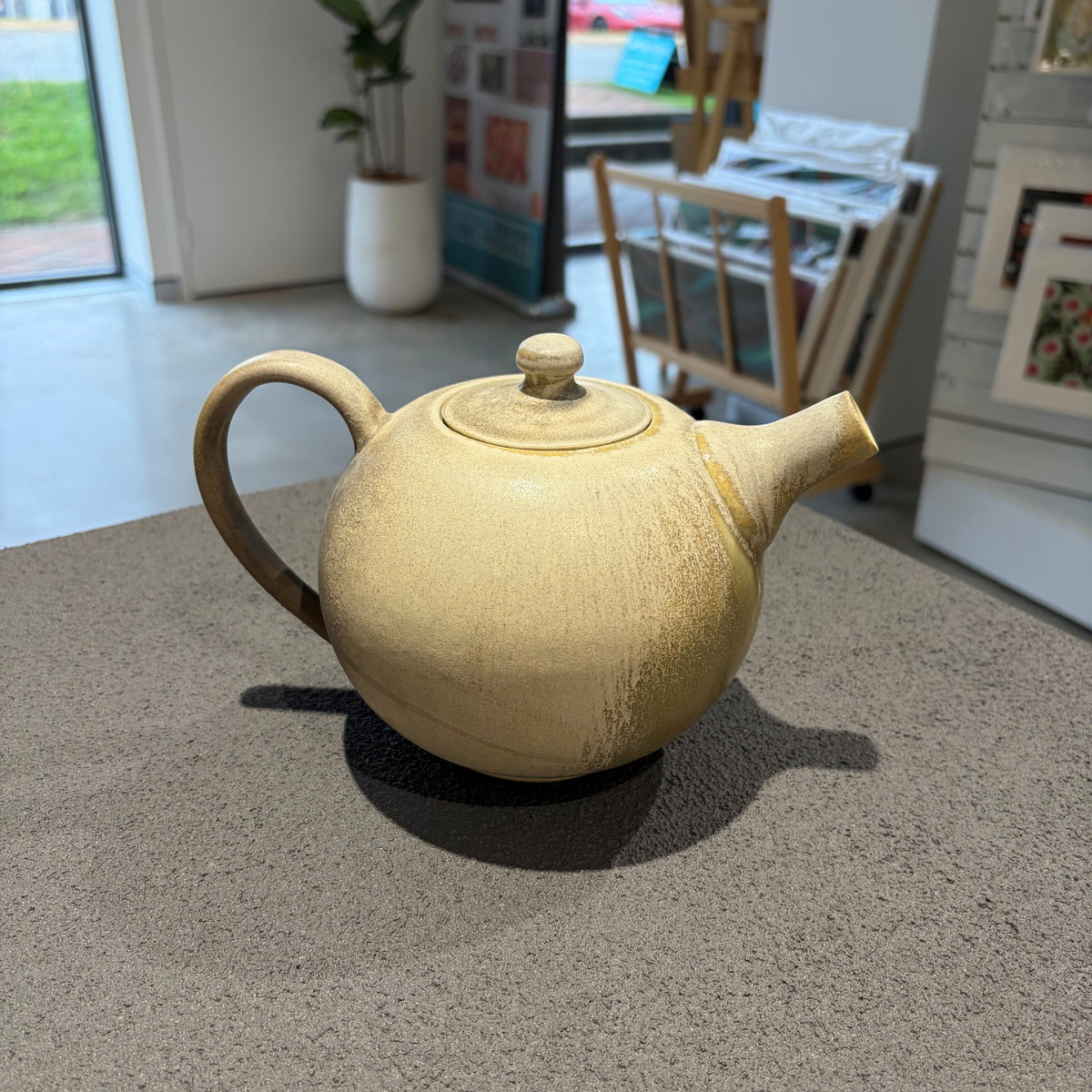 Industrial Grey Teapot
