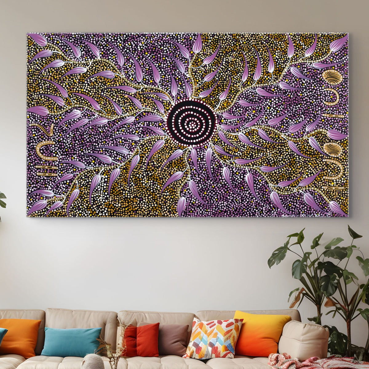 Bush Banana (Purple and Gold)