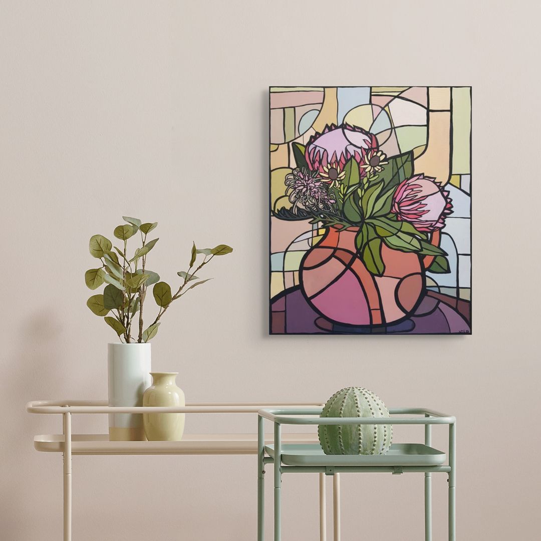 Protea and Grevillea Blooms