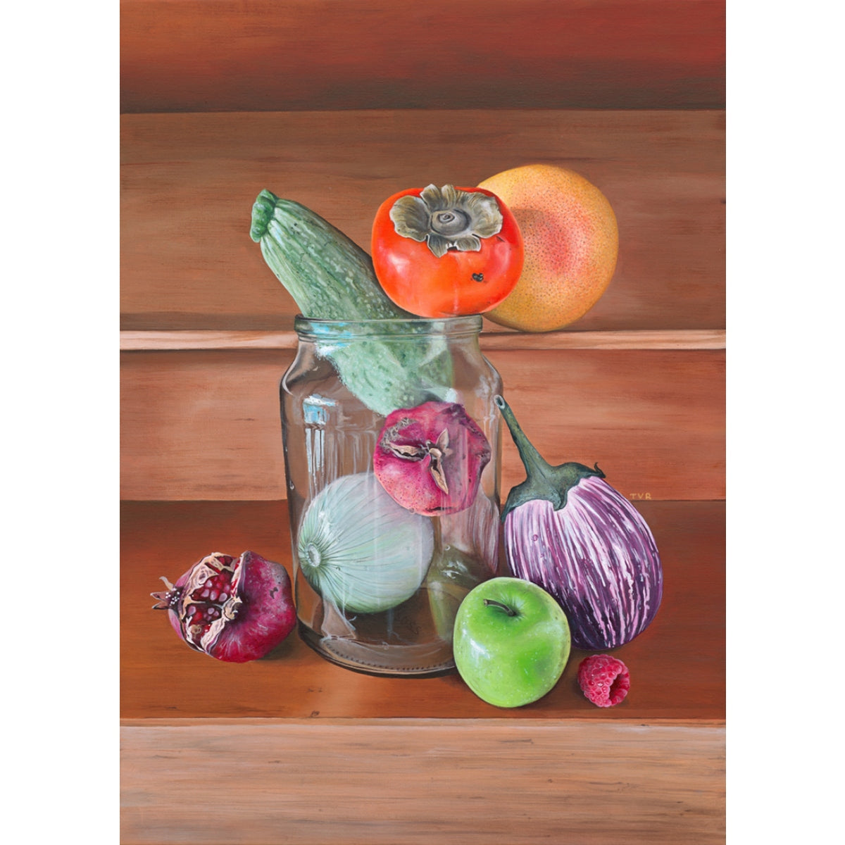 The Green Apple - Fine Art Print