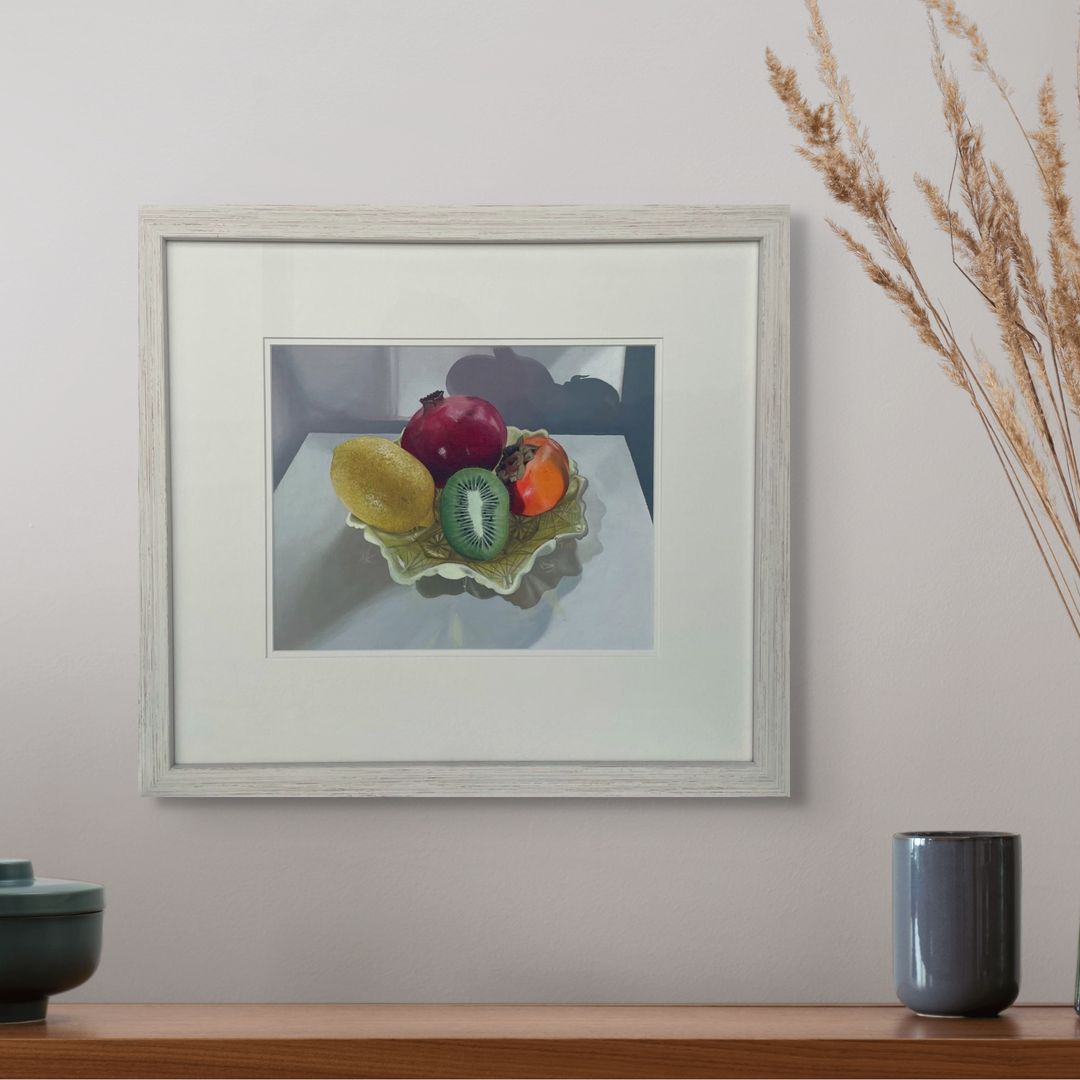 Yellow Bowl and Kiwi