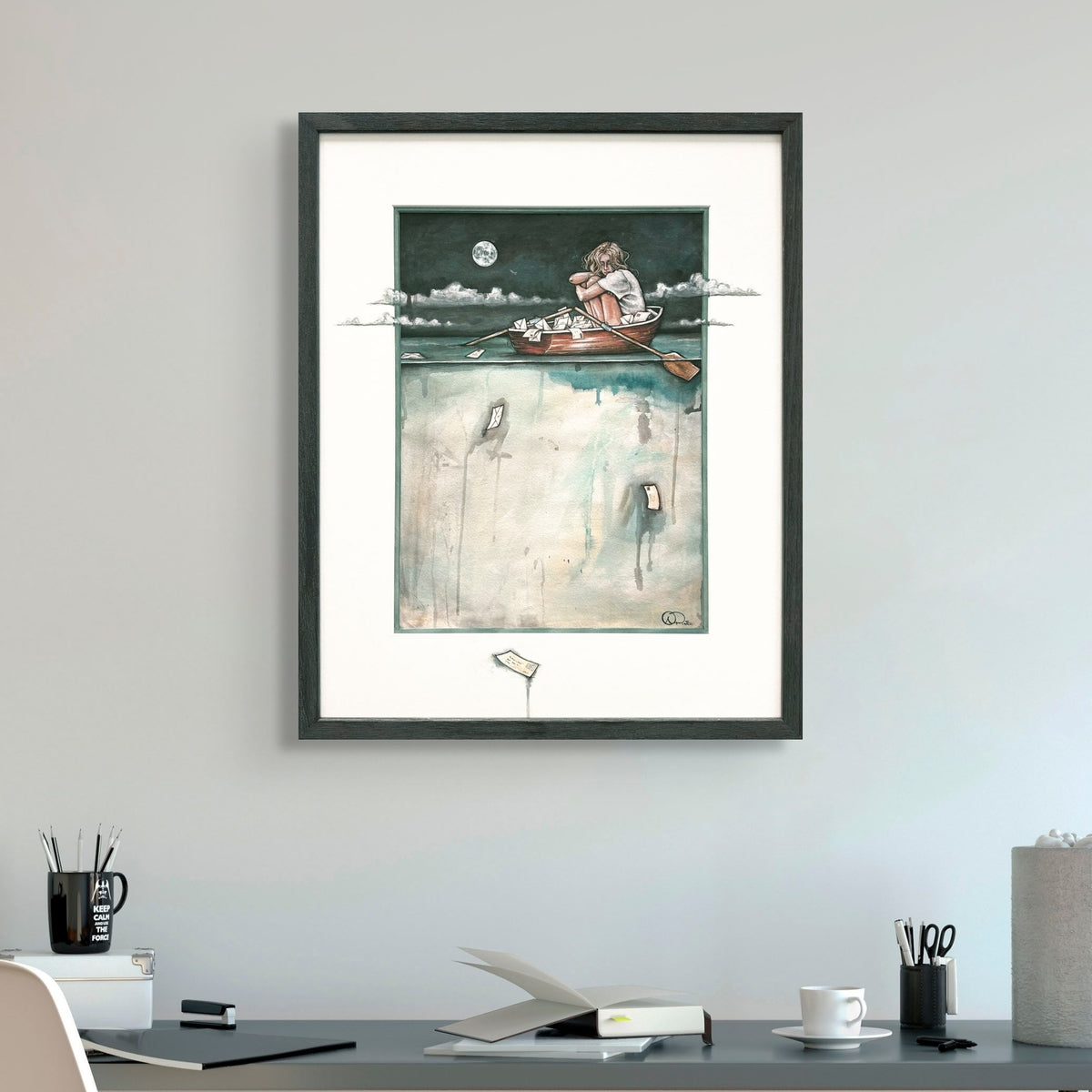 Unsent Letters - Hand Embellished