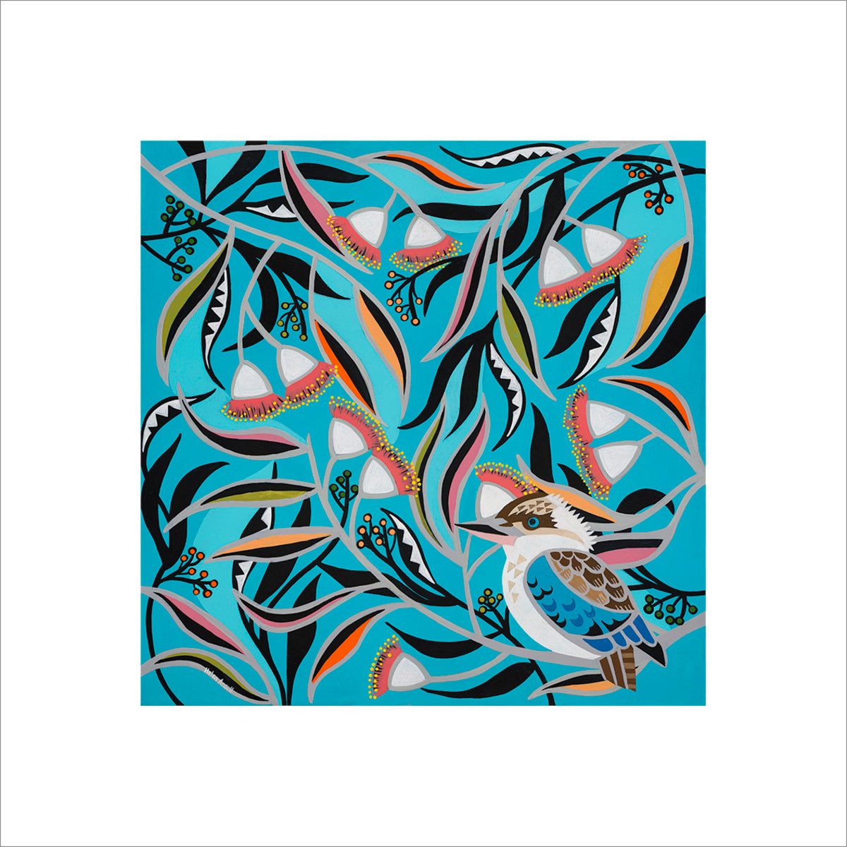 Blue Winged Kookaburra