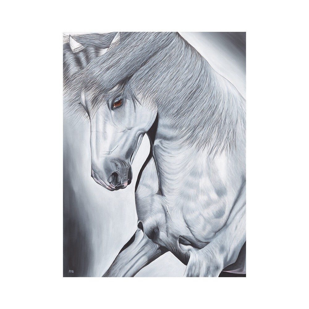 Anne-Marie Bloor Wild Stallion Fine Art Print