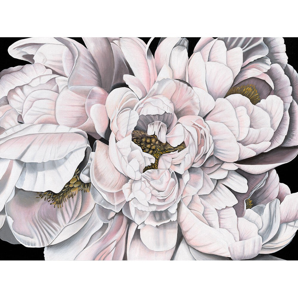 Anne-Marie Bloor Pink Peonies Fine Art Print