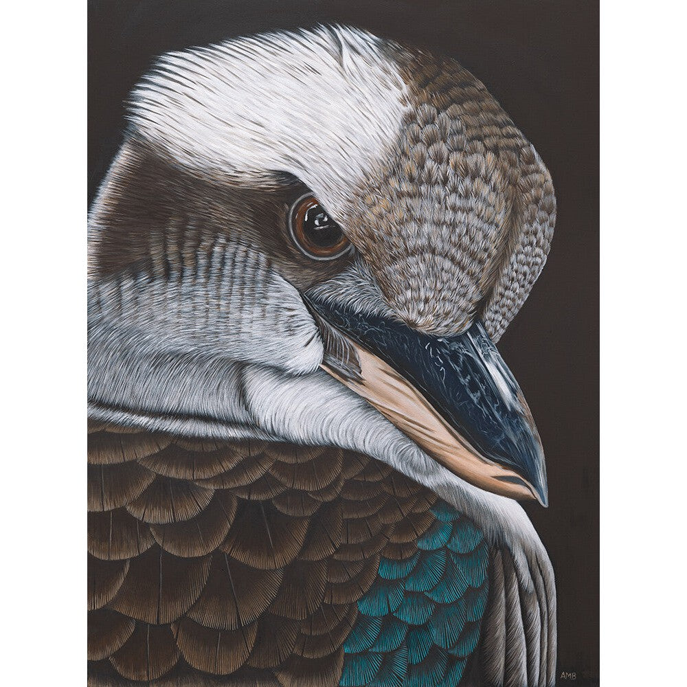 Anne-Marie Bloor Harry Kookaburra Fine Art Print