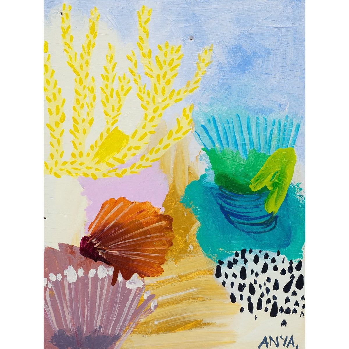 Coral Study #17 - Paper Print