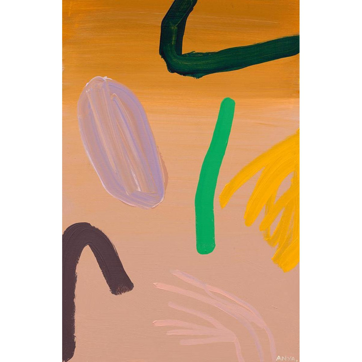 Mark Making Study #30 - Paper Print