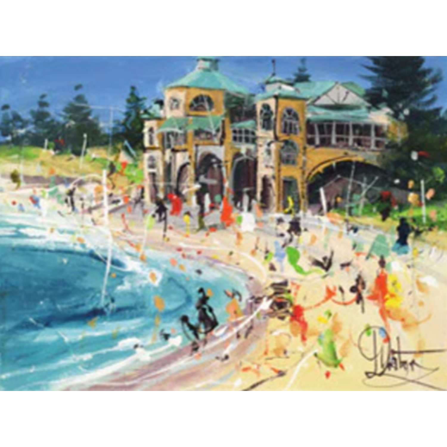 Honey Pot 1 - Matted Paper Print