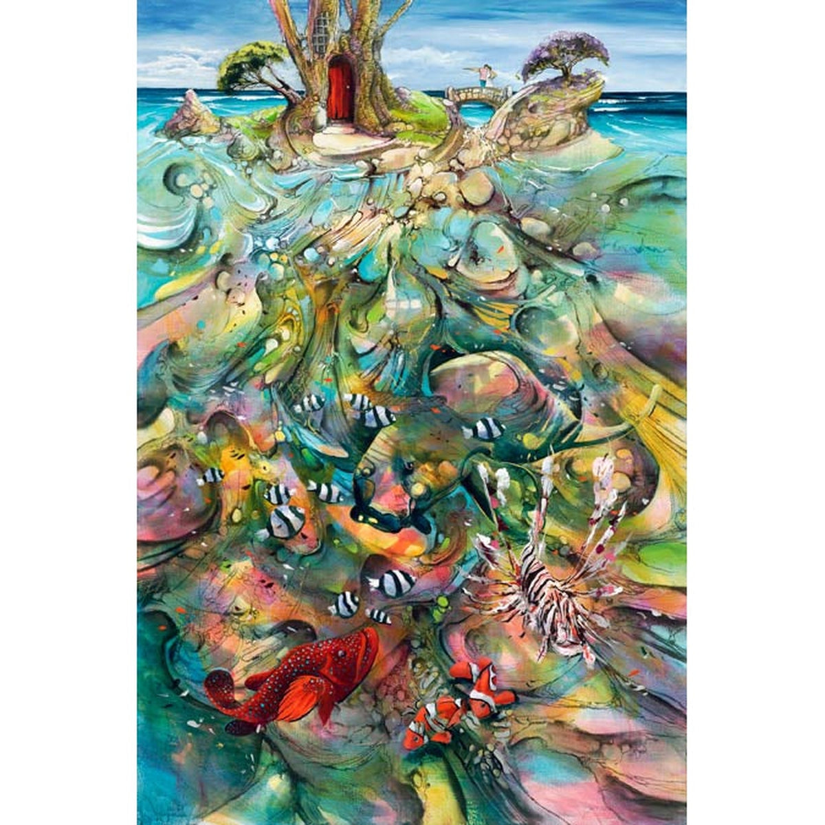 Donald Waters Beyond Surface Beauty Fine Art Print