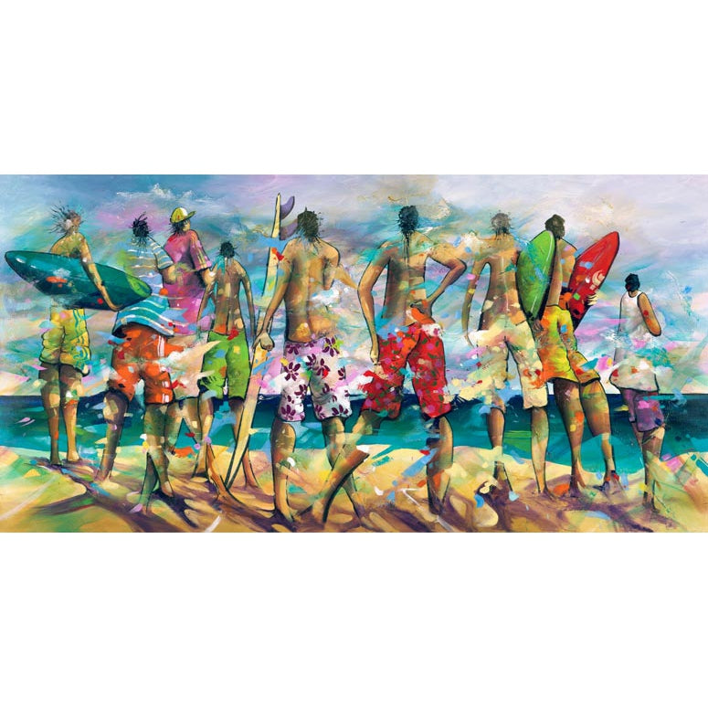 Donald Waters Bring It On Fine Art Print