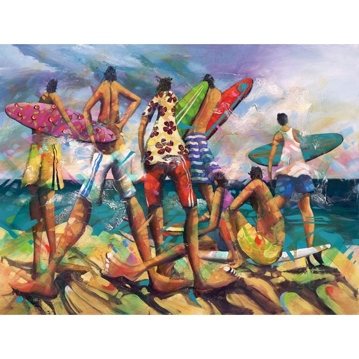 Donald Waters Bring It On Too Fine Art Print