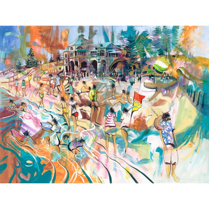 Donald Waters Centre of Attention Fine Art Print