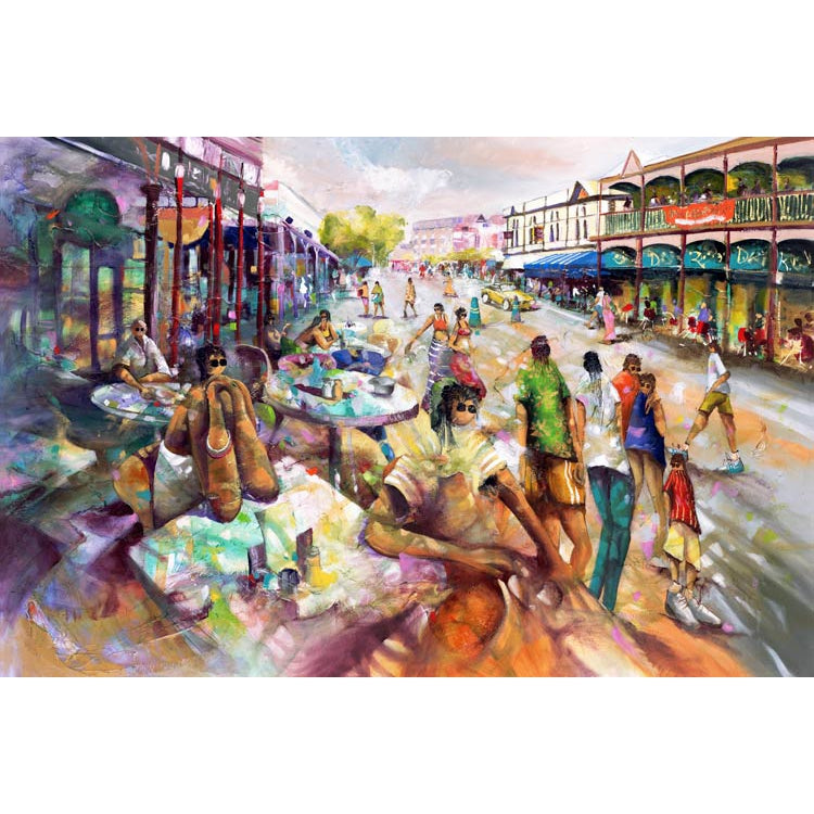 Donald Waters Coffee Set Fine Art Print