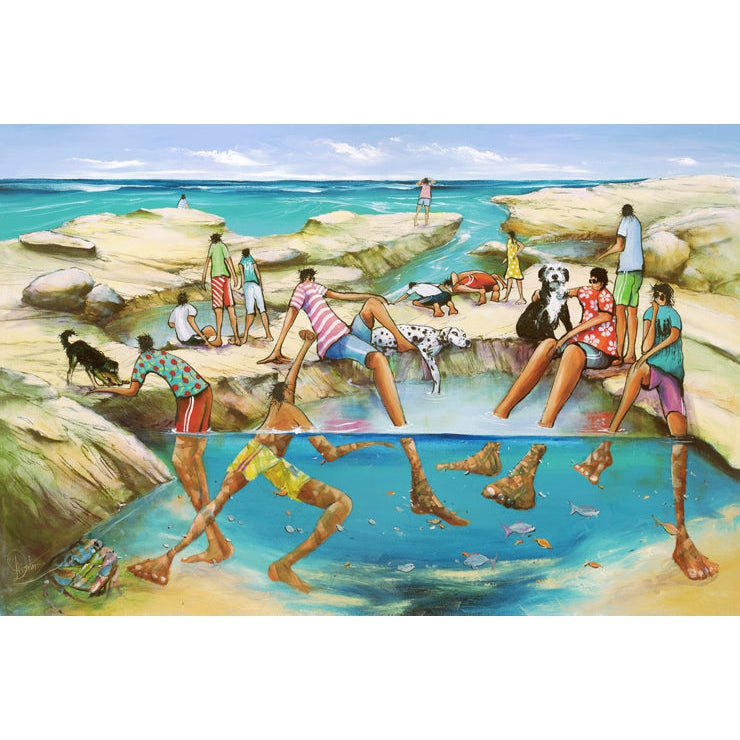 Donald Waters Crab Cove Fine Art Print