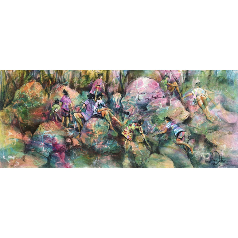 Donald Waters Did You Find Anything Fine Art Print