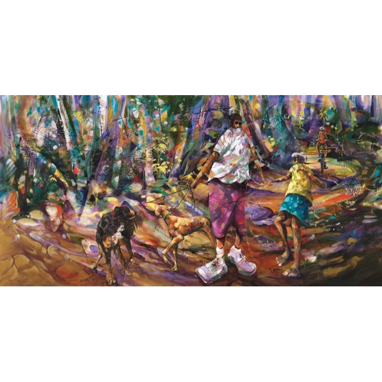 Donald Waters Double Time Fine Art Print