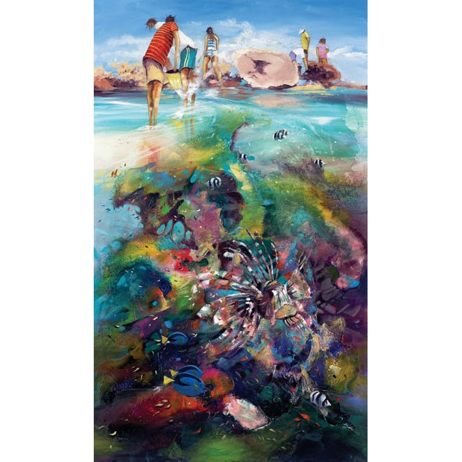 Donald Waters Drop Off Fine Art Print