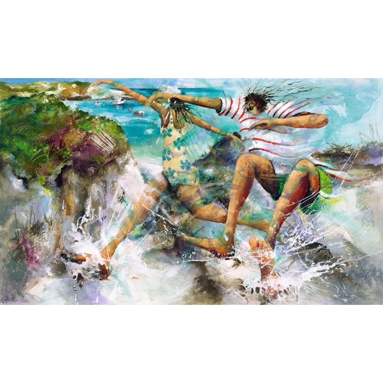 Donald Waters Dune Jumpers Fine Art Print