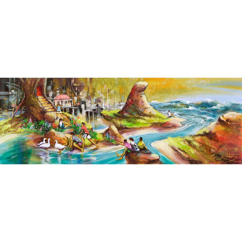 Donald Walters Family Fine Art Print