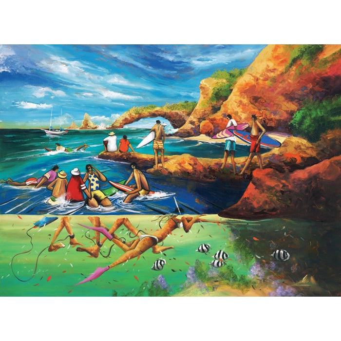 Donald Walters Flat As a Tack Fine Art Print