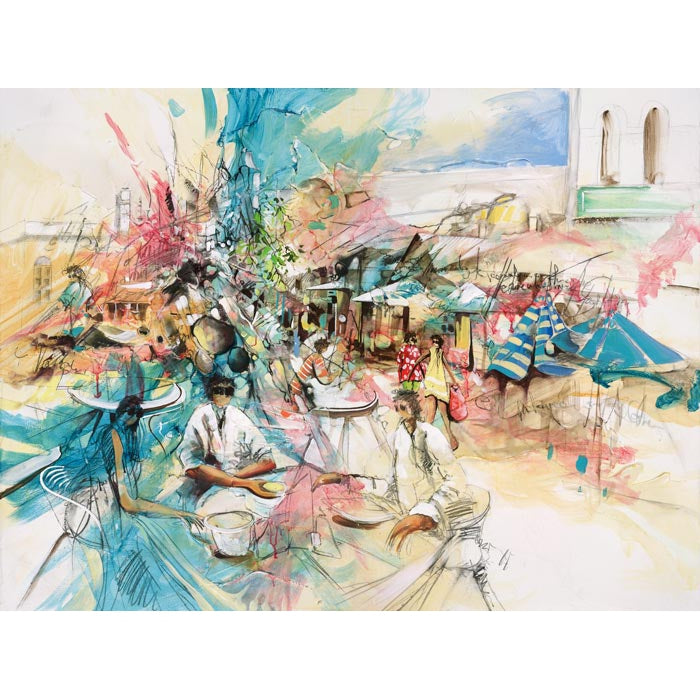 Donald Walters Flat White Fine Art Print