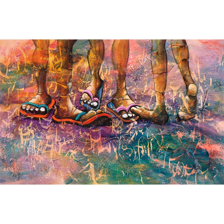 Donald Walters Flirt Fine Art Print