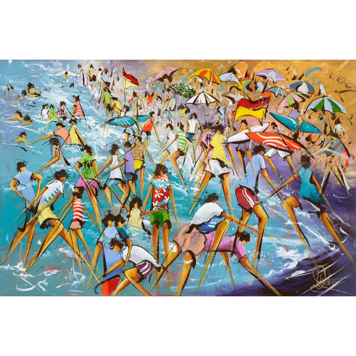 Donald Walters Frenzie Fine Art Print