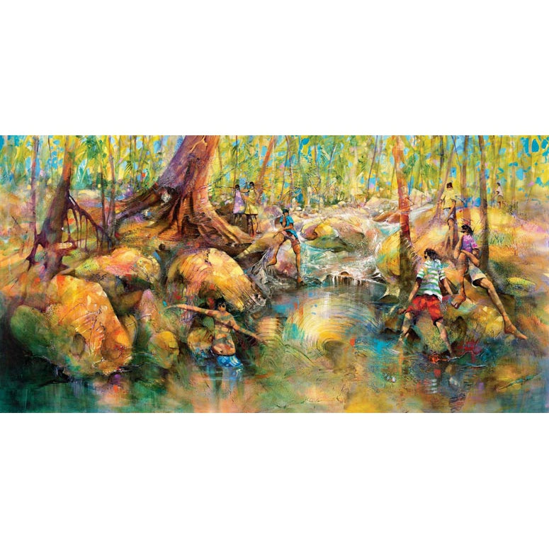 Donal Waters In Time Fine Art Print