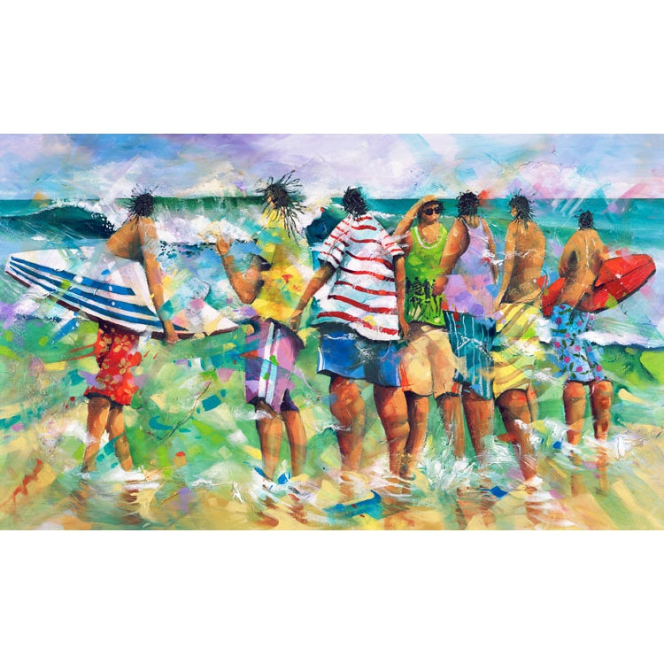 Donal Waters It's On Fine Art Print