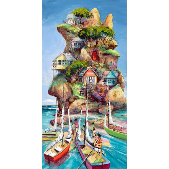 Donald Walters Heading Out Fine Art Print